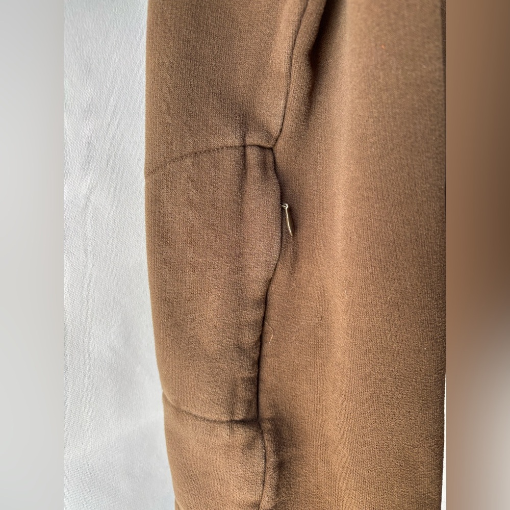 Woolrich Brown Zip Up Sweater - Picture 3 of 7